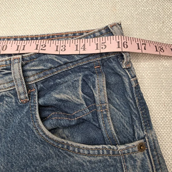 Free People We The Free Loren High Rise Carpenter Barrel Jeans - 27 - Picture 6 of 11